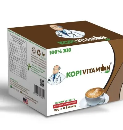 KOPI VITAMIN ENERGY COFFEE (8 Sachets x 20 Grams)